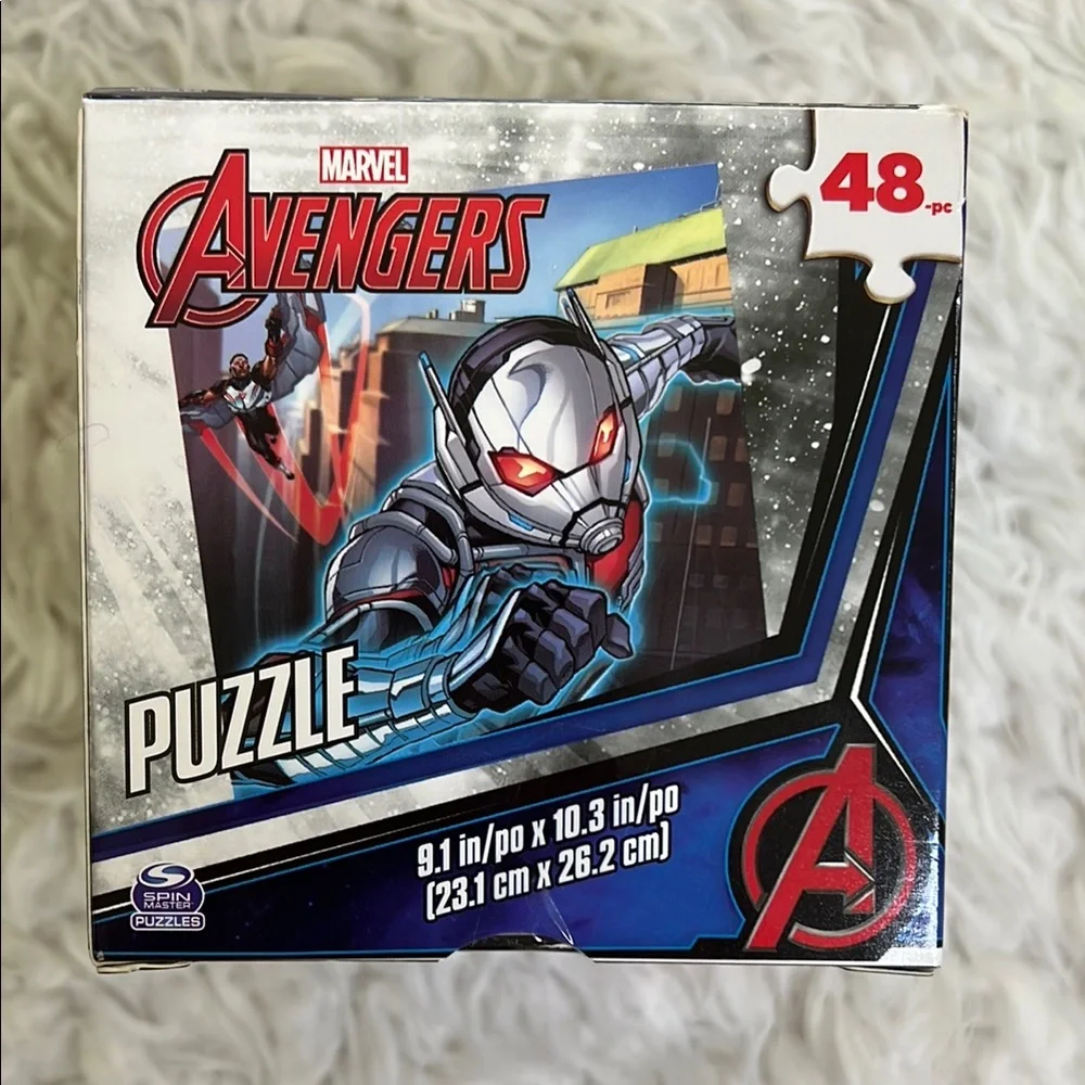 Marvel Avengers Antman Puzzle Kids Games Superhero